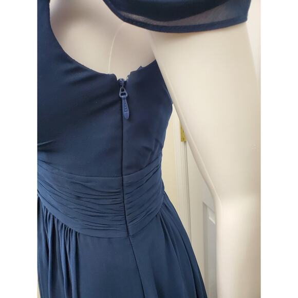 Lulu's Gown Maxi Floor Length Dress Holiday Formal Prom Wedding Bridesmaid Party - Picture 10 of 16